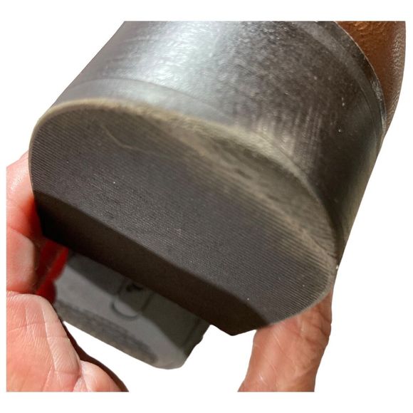 NEW DIRECTIONS Halden Brown Faux Leather Knee High Boots Womens 7.5M. - Picture 9 of 10